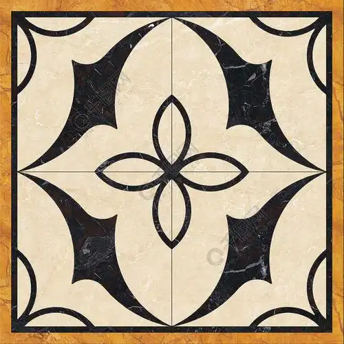 方形水刀拼花图案