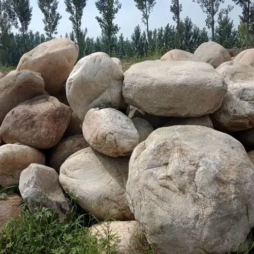 0成交0吨供应黄蜡石 鹅卵石 鹅卵石景观石头大块鹅卵石草坪石 泰山石