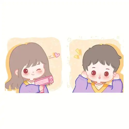 q版头像情侣