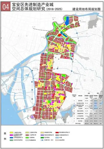 深圳宝安区两城产业及先进制造城空间规划研究
