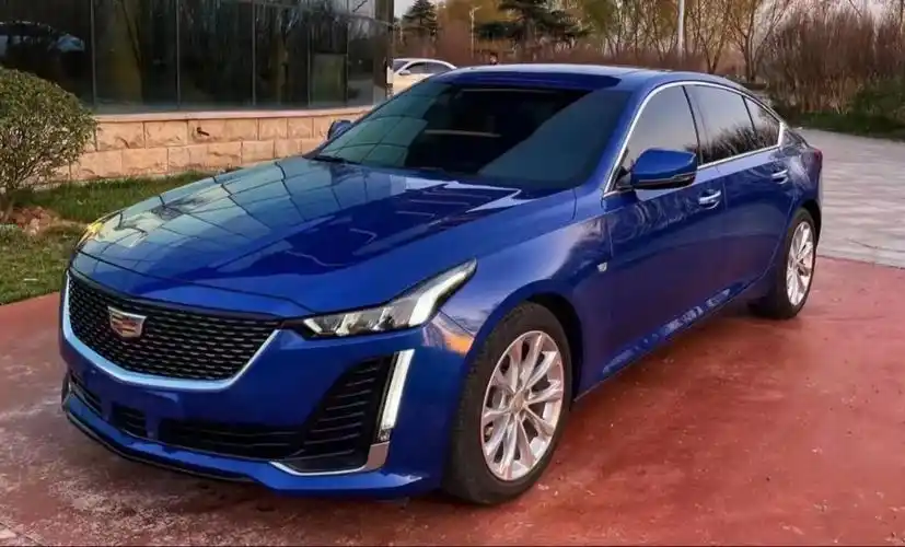 准21年凯迪拉克ct5,2.0t领先运动版,一键启动,多种驾 - 抖音