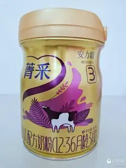 国粉实力派完达山安力聪菁采奶粉