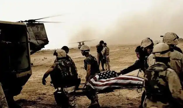 意味深长照片中的伊拉克战争