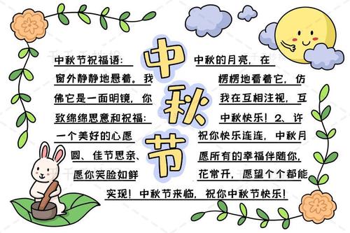 【千千手抄报一卡通】2021中秋节手抄报图片