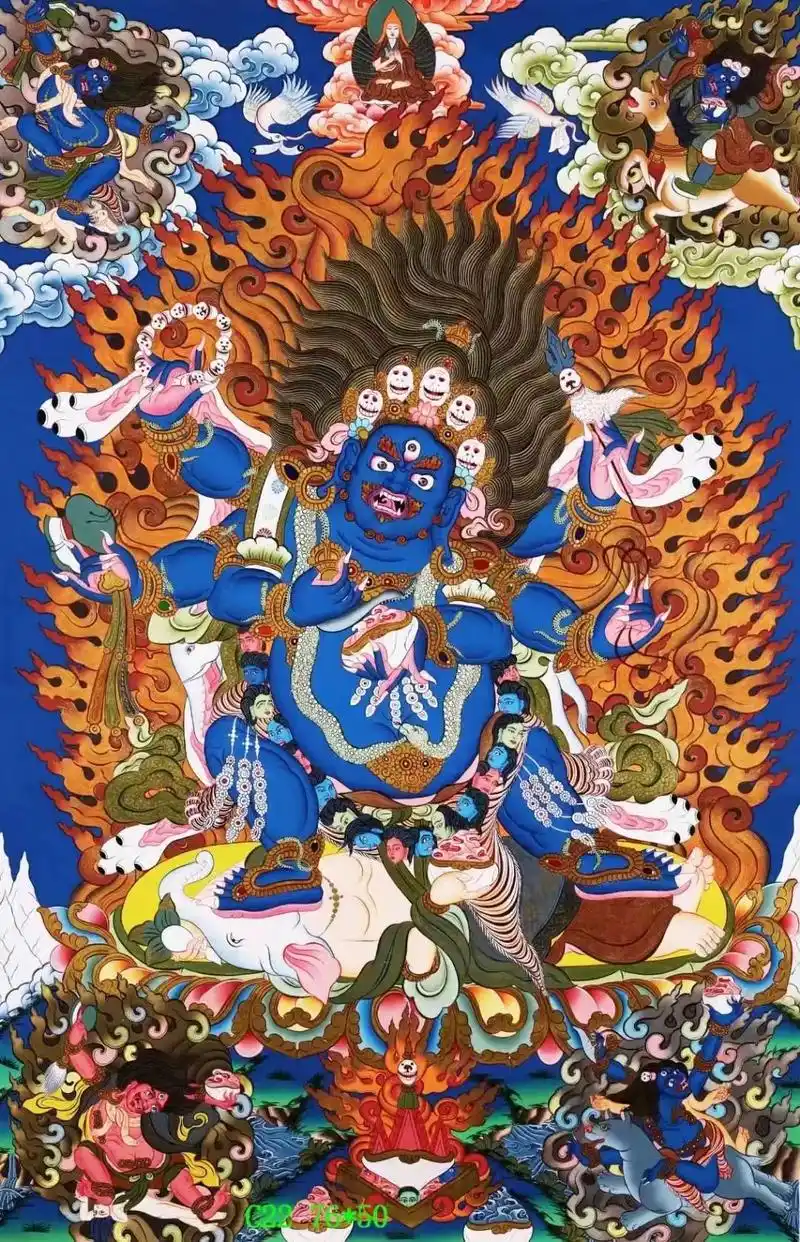 大黑天又被称为大黑天神,在梵语中是"玛哈嘎拉"的 - 抖音