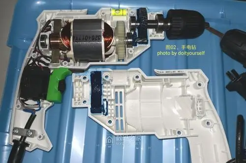 新旧220v插电手电钻拆解48元对90元