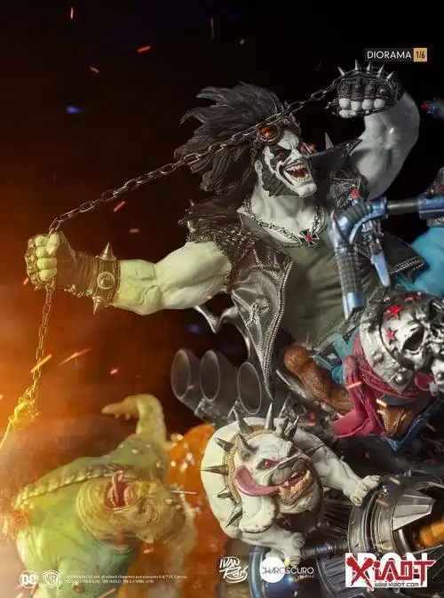 iron studios dc comics【暴狼 by ivan reis】1/6 比例场景雕像作品