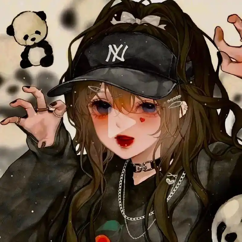 动漫女头像 - 霸气女孩(已有闺)96 - 抖音