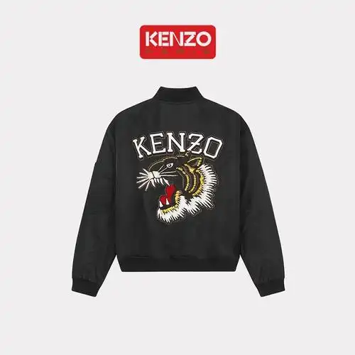kenzo高田贤三法国正品男士夹克虎头刺绣棒球服宽松男款长袖外套