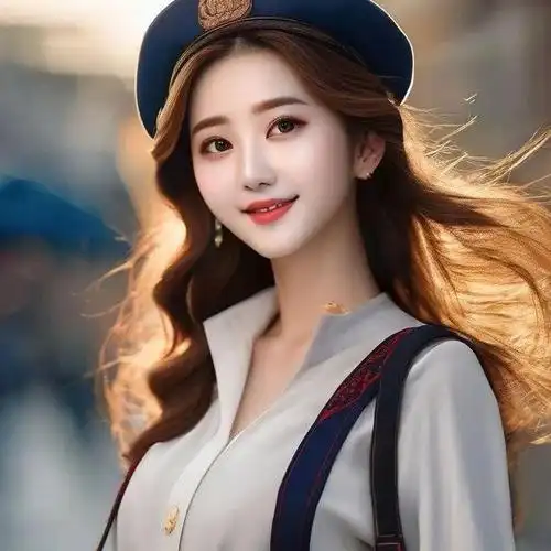 阳光下的红棕发少女青春自信与梦想的完美融合