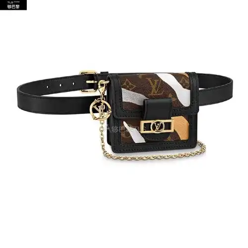 【包邮包税】 lv路易威登 21年秋冬 女士 腰包 lvxlol dauphine bb