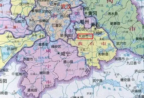 介绍湖北省黄石市大冶市:曾经属于黄冈地区管辖,后来划归黄石市