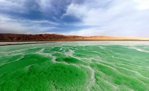 柴达木盆地的"雅丹"和"翡翠"