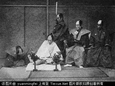解密日本残酷的切腹文化 揭秘剖腹仪式全过程/组图