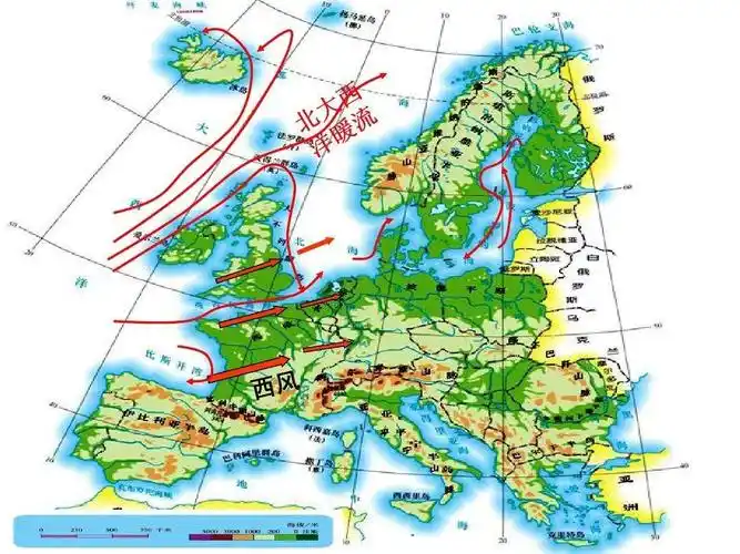 高考世界地理(新课标):欧洲西部复习课件(26张ppt)答案