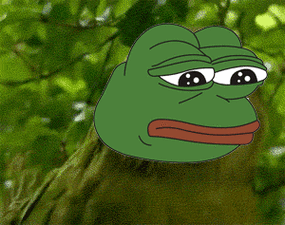 青蛙摇头晃脑树林gif动图_动态图_表情包下载_soogif