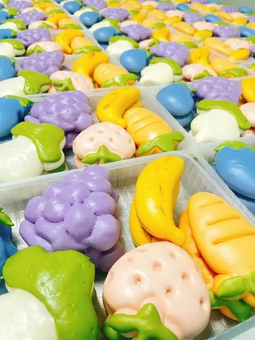 水果馒头12个装