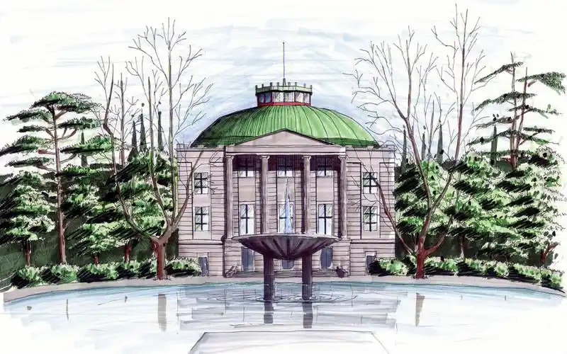 建筑手绘与马克笔上色