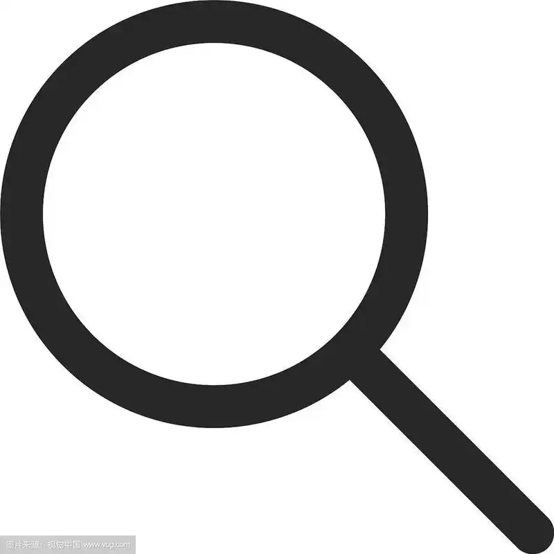 搜索图标放大镜标志