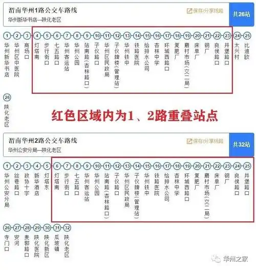 华州区将对2路公交车线路做出调整