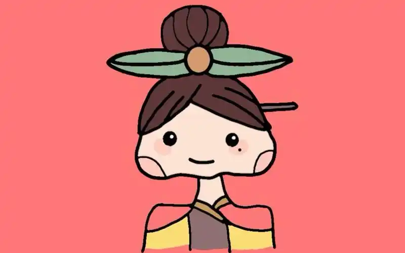 [简笔画]可爱萌系小道姑绘画教程_哔哩哔哩 (゜-゜)つロ 干杯~-bili