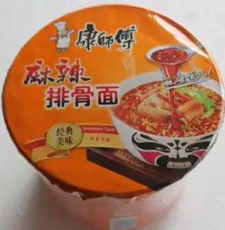 康师傅麻辣排骨面