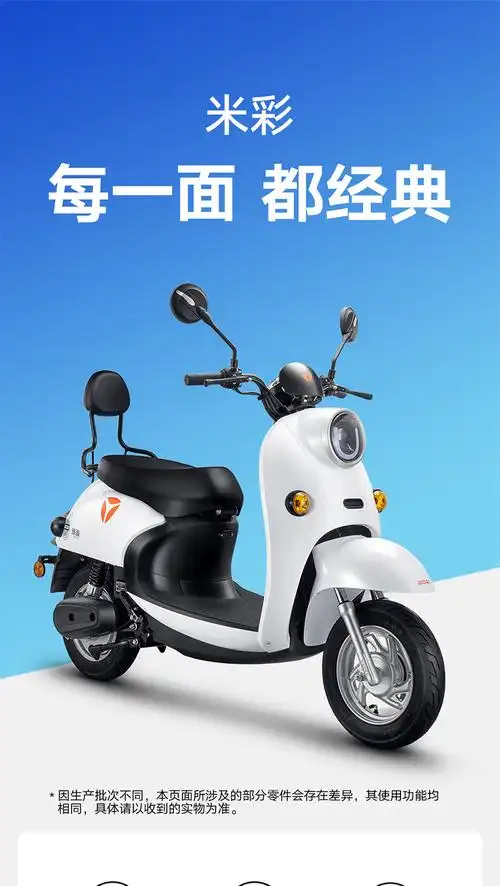 雅迪小龟王复古电动车60