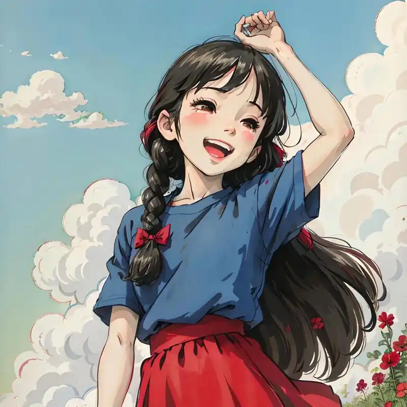 美图欣赏:宫崎骏漫画世界中的女孩