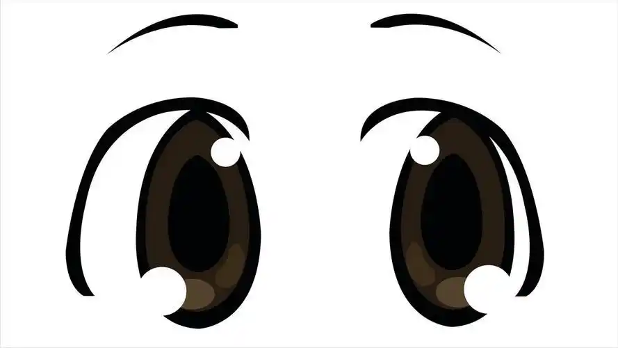 眼睛卡通简笔画卡通可爱眼睛简笔画