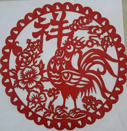 大吉大利是剪纸中寓意吉祥的图案.