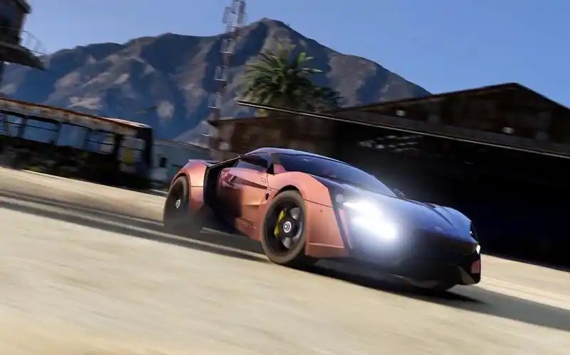 【37424】速度与激情7中 b>莱肯超跑 /b>狂飙 gta5漂移