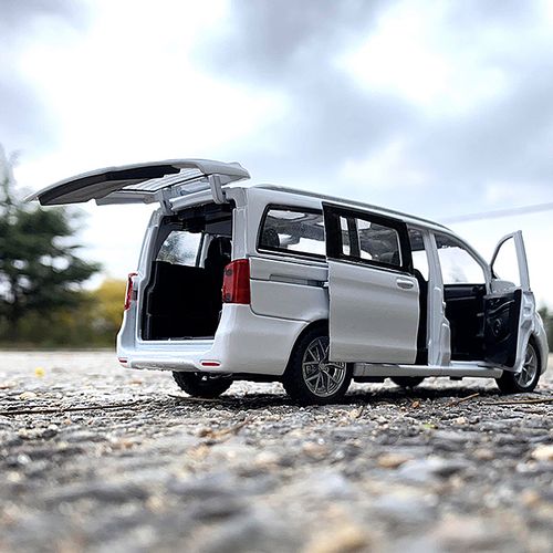 1/32奔驰威霆v260合金汽车模型面包车救护车越野车男孩玩具车皮卡