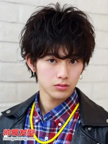 2015最新男生日式短发烫发发型合集