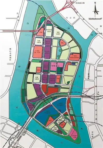 大坦沙岛更新改造规划.