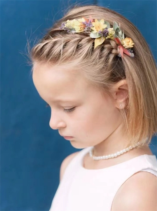 小女孩编发大全 公主编发最流行_儿童发型 - 美发站