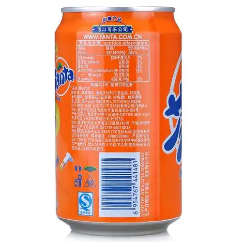芬达碳酸饮料330ml*24