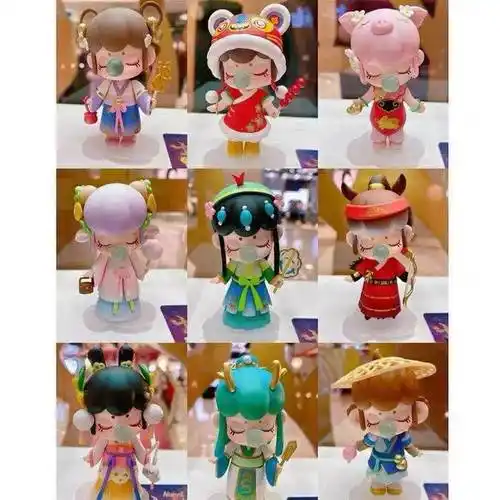 nanci囡茜十二生肖系列盲盒女孩圣诞礼物 虎【图片 价格 品牌 报价】