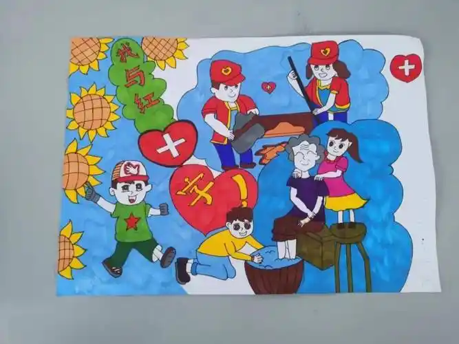 我县4名学生参赛作品在第四届大连市红十字青少年文化艺术节活动中