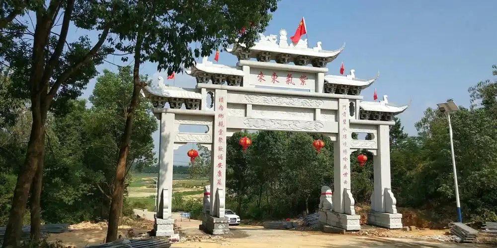 石雕牌楼定做厂家花岗岩石牌坊厂家销售