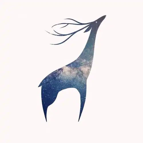 星空祥瑞鹿头像