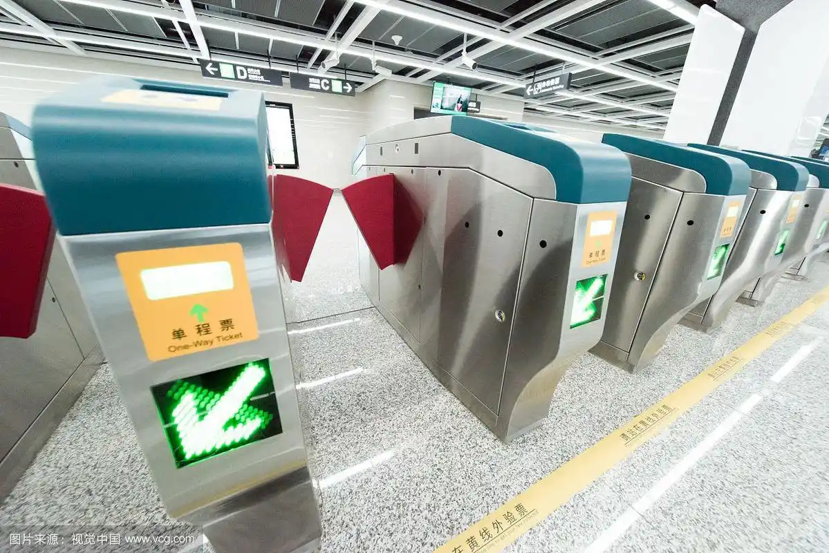 地铁检票口