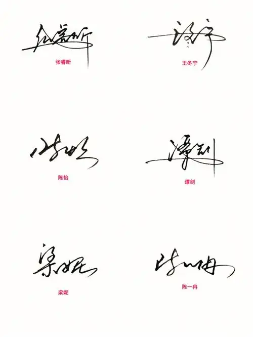 你留名字我设计超酷手写签名