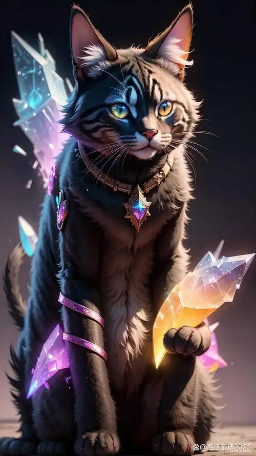 酷酷的猫!穿盔甲的黑色猫战士,它来了!