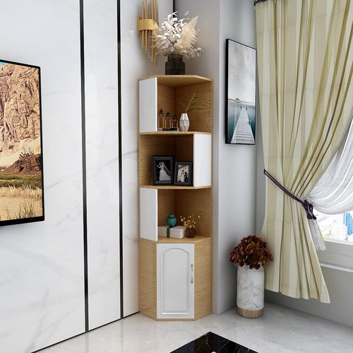 转角置物架客厅欧式角落角柜墙角收纳三角形品质角柜