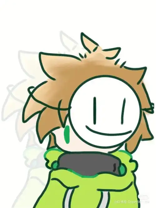 dream和george的头像(要开学了)#dream  ##george  #开学  #头像