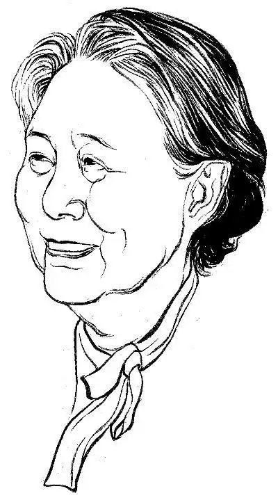 老奶奶素描简笔画