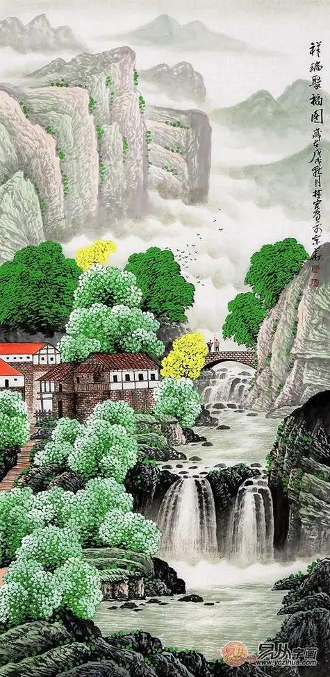 最美山水画最美山水画100幅