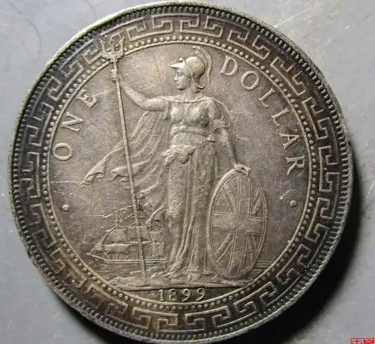 1899年站洋one-dollar壹圆银元