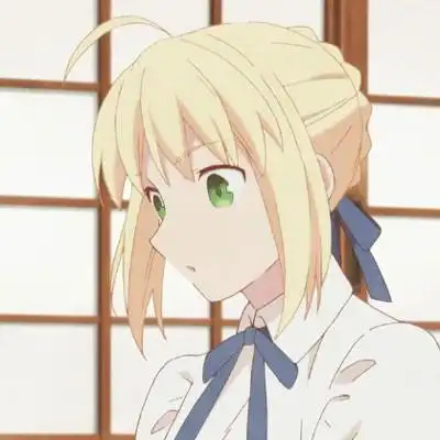 saber头像高清图片吾王saber帅气头像