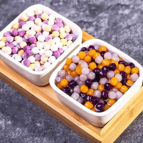 小芋圆奶茶店专用大芋圆成品混合装手工鲜芋仙甜品原料水果捞商用